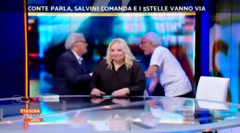 Rissa Tra Vittorio Sgarbi E Giampiero Mughini