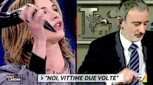 Asia Argento contro Senaldi: Ti infilo il tacco in bocca